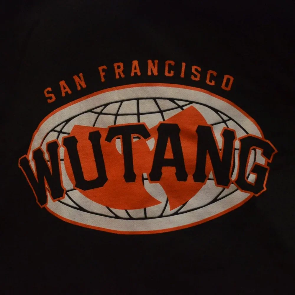 Wu Tang Clan San Francisco Hoodie Rap Hip Hop Sweatshirt Size XL